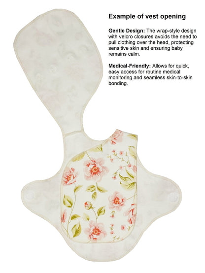 Bumble and Bloom organic cotton incubator vest 2 pack by Little Dreamer