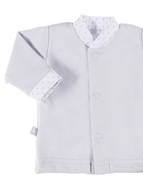 Early Baby Long Sleeved Top, Grey EEVI