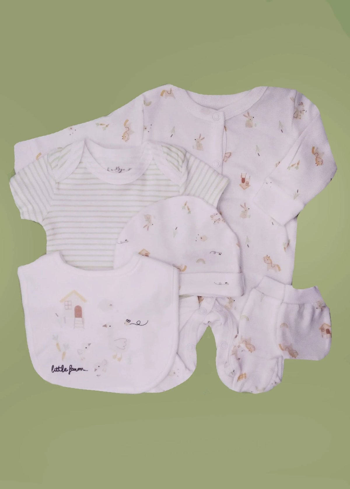 Little Farm layette gift set, packaged and ready to gift