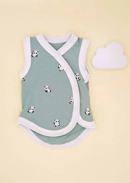 Cute Panda Gift Box - Incubator Vest, Toy, Muslin & Card Gift Set Tiny & Small 