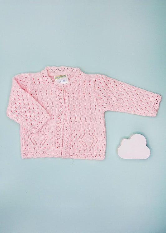 Pink Pointelle Cardigan Cardigan / Jacket Early Arrival 
