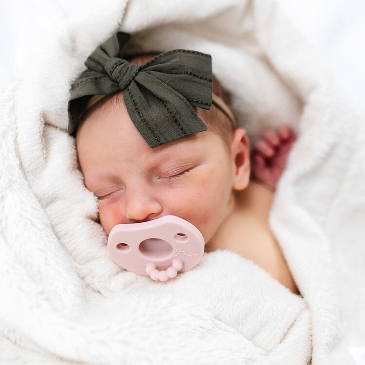 Ryan & Rose Cutie Preemie Tiny & Stage 1 Pacifier/Dummy - Kit (Blush) Pacifier Ryan & Rose 
