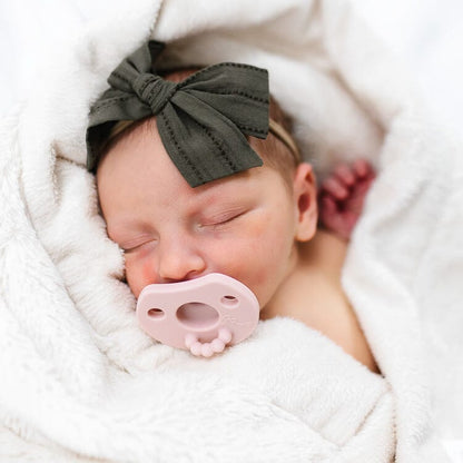 Ryan & Rose Cutie Preemie Tiny & Stage 1 Pacifier/Dummy - Kit (Blush) Pacifier Ryan & Rose 