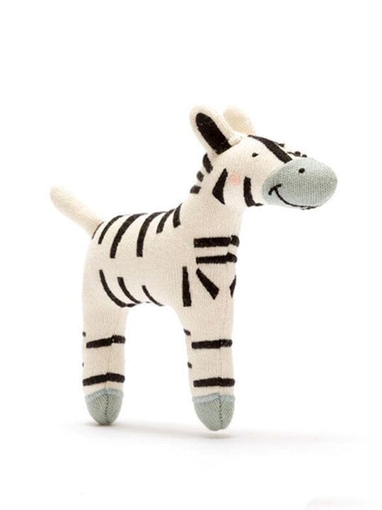 Zebra Baby Gift Box - Incubator Vest, Knotted Hat, Toy & Card Gift Set Little Mouse Baby Clothing & Gifts 