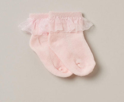 Floral Ribbed 10 Piece Layette Set Set Lilly & Jack 