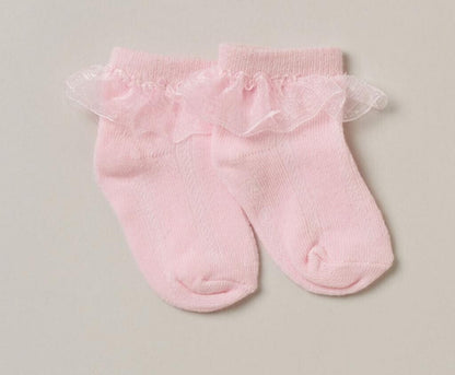 Floral Ribbed 10 Piece Layette Set Set Lilly & Jack 