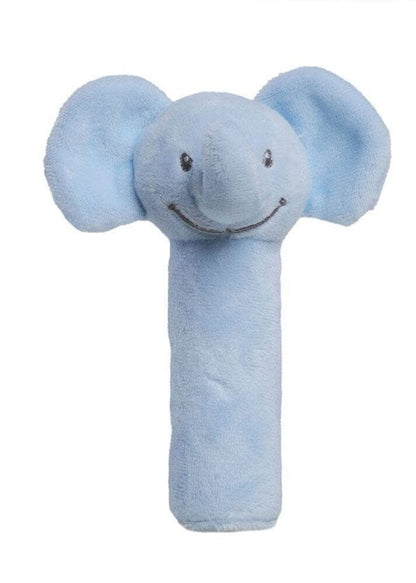 Blue Eco Elephant Squeaky Toy Toy Soft Touch 