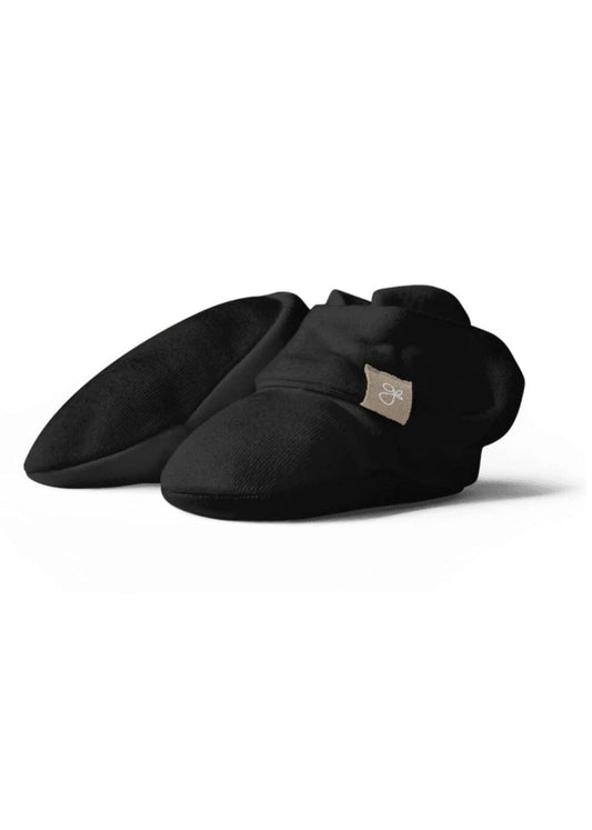 Stay-on Baby Boots, Asphalt Booties Goumikids 