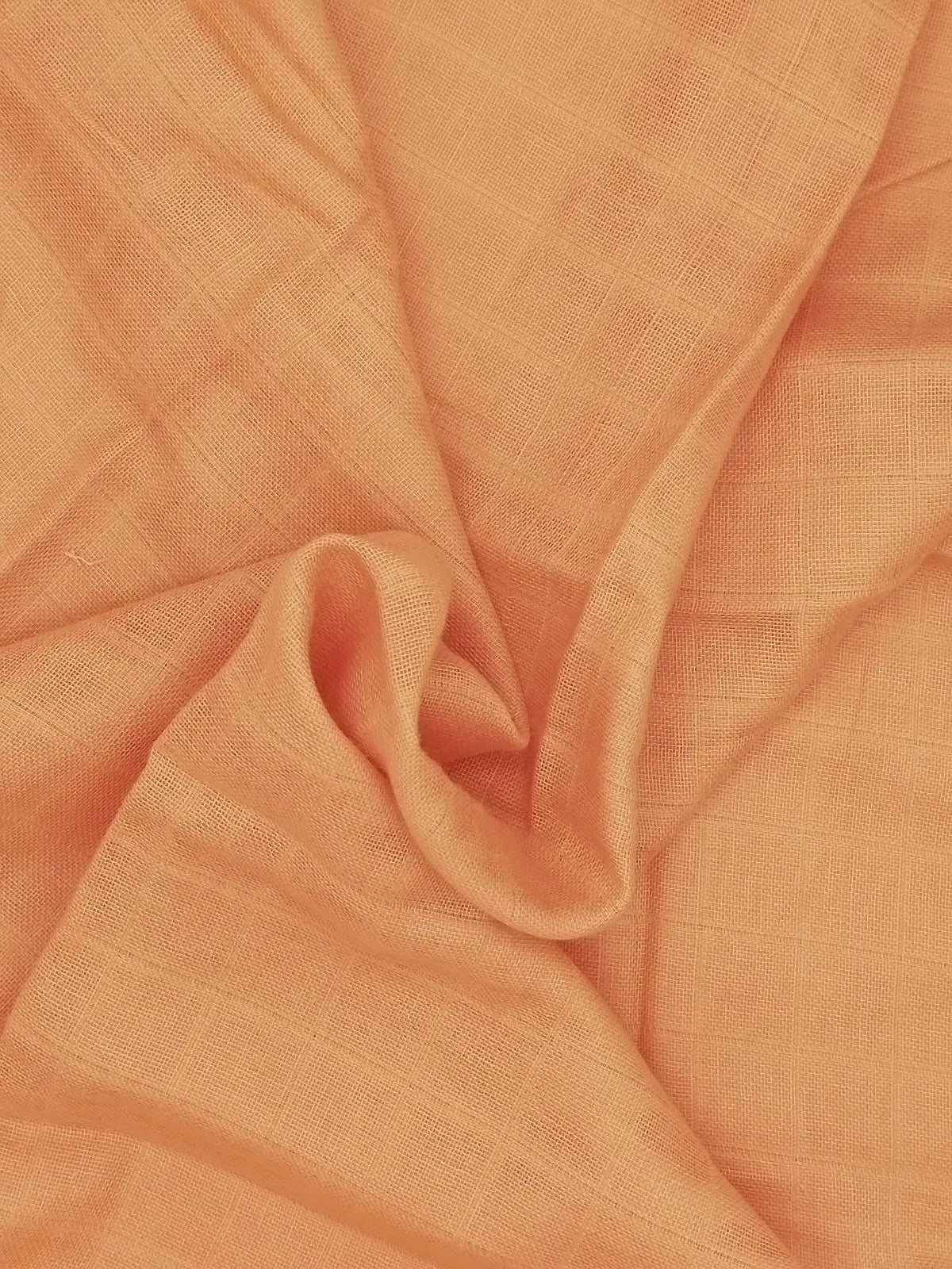 Terracotta 100% pure cotton muslin square 70x70cm by Muslinz, front