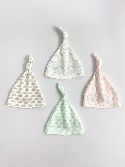 Preemie Hat, Ocean Blue, Premium 100% Organic Cotton Hat Tiny & Small 