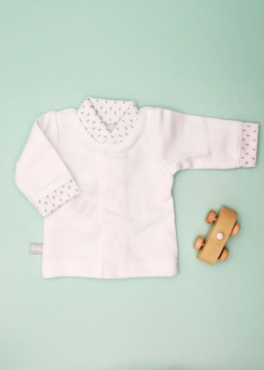Early Baby Long Sleeved Top, White Top / T-shirt EEVI 
