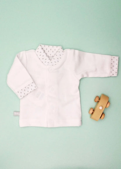 Early Baby Long Sleeved Top, White Top / T-shirt EEVI 