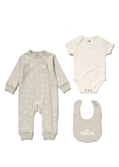 Woodland 3 Piece Layette Set Set Rock a Bye Baby 